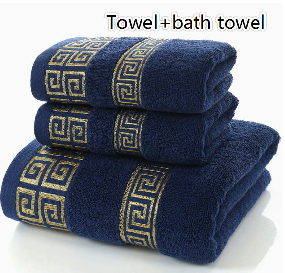 Dickes Badehandtuch-Set