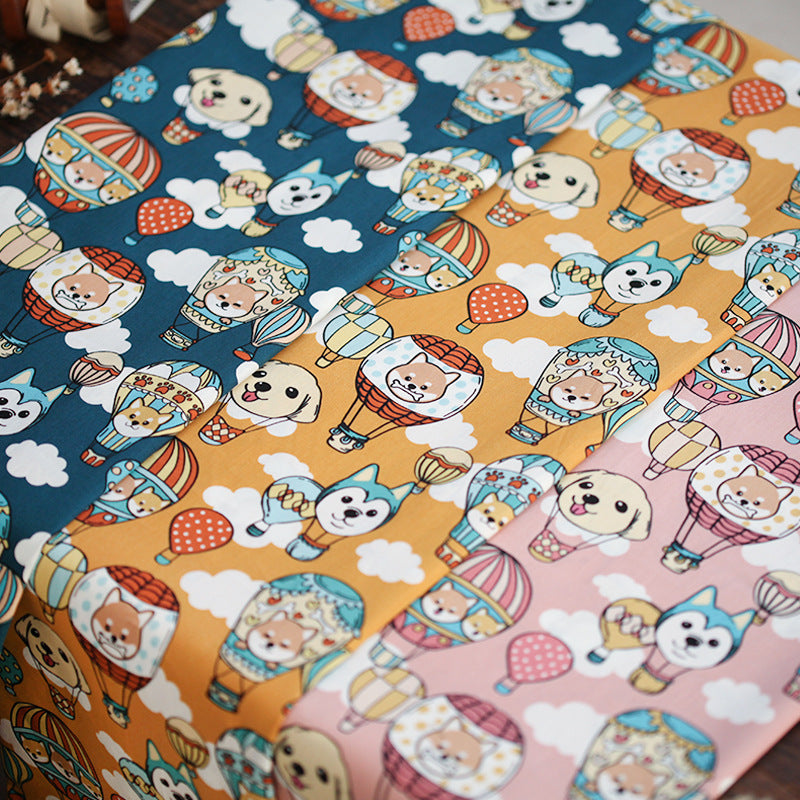 Heissluftballon Patchwork-Stoff für Babykleidung – Bild 4 | LuxeStyle