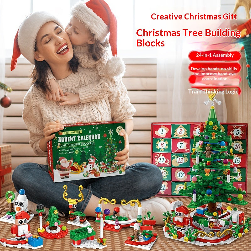 24 Überraschungen Bausteine Geschenkset