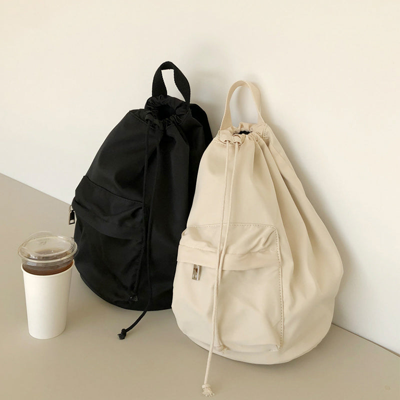 Crossbody Bag Baumwolle Schwarz-Weiss – Bild 5 | LuxeStyle