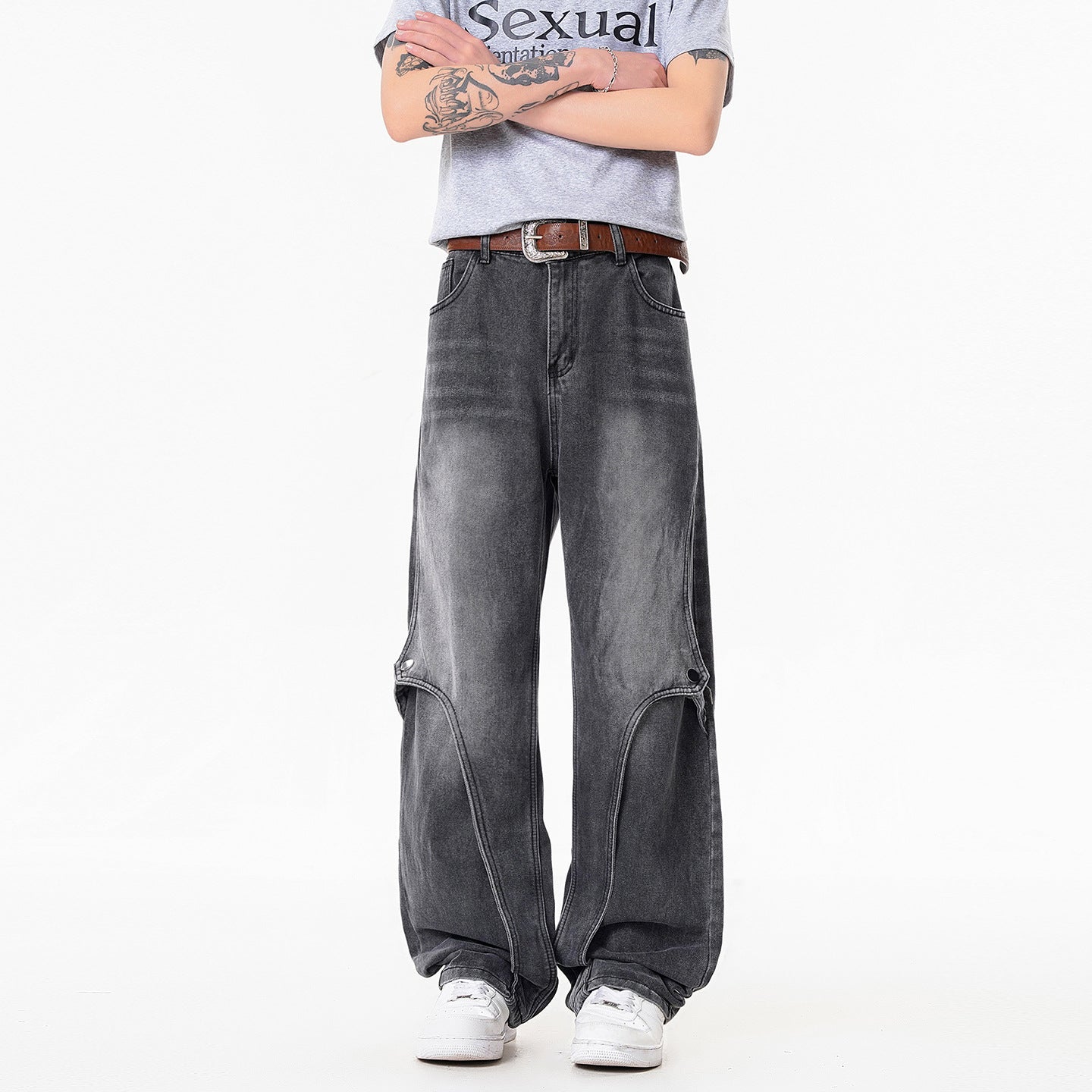 Herren American-Style Gradient Jeans