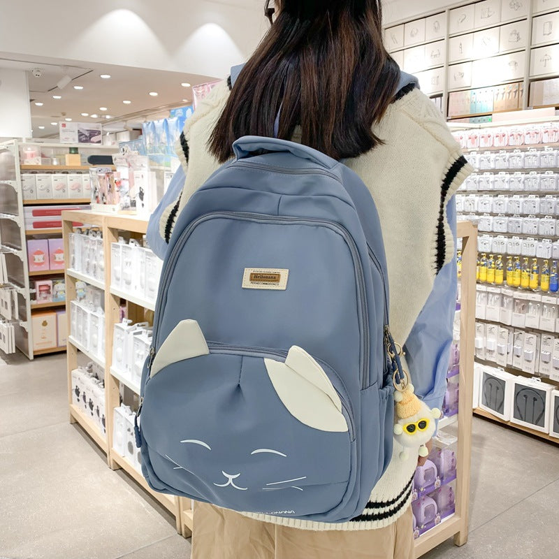 Kawaii Katzen Rucksack für Schule & Freizeit – Bild 9 | LuxeStyle