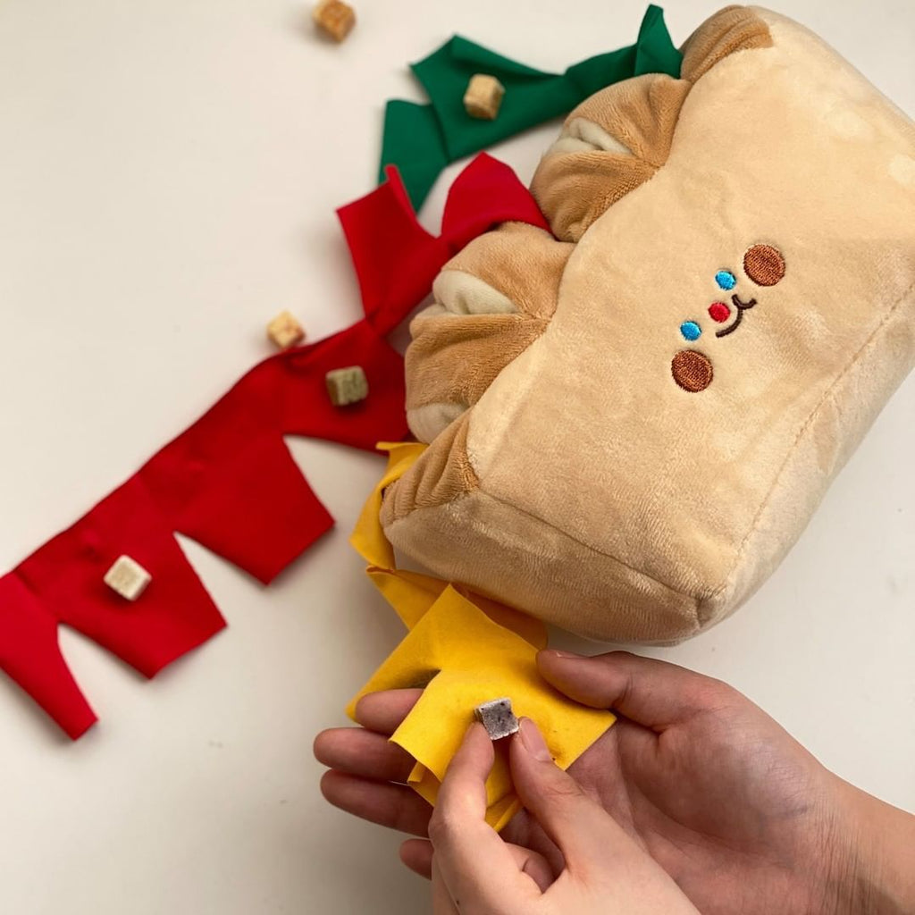 Brot-Toast Schnüffelspielzeug für Hunde