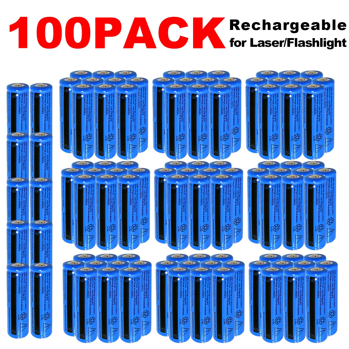 18650 Li-ion Akku 3000mAh, 3.7V, wiederaufladbar