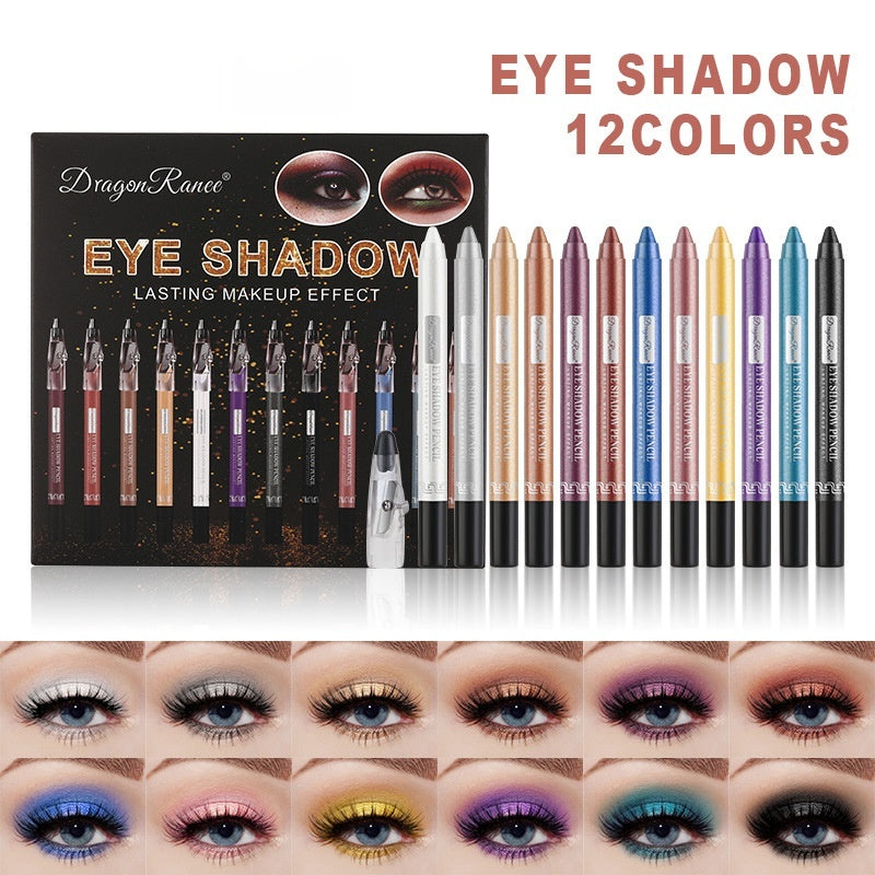 Braunes Augen-Schatten-Set