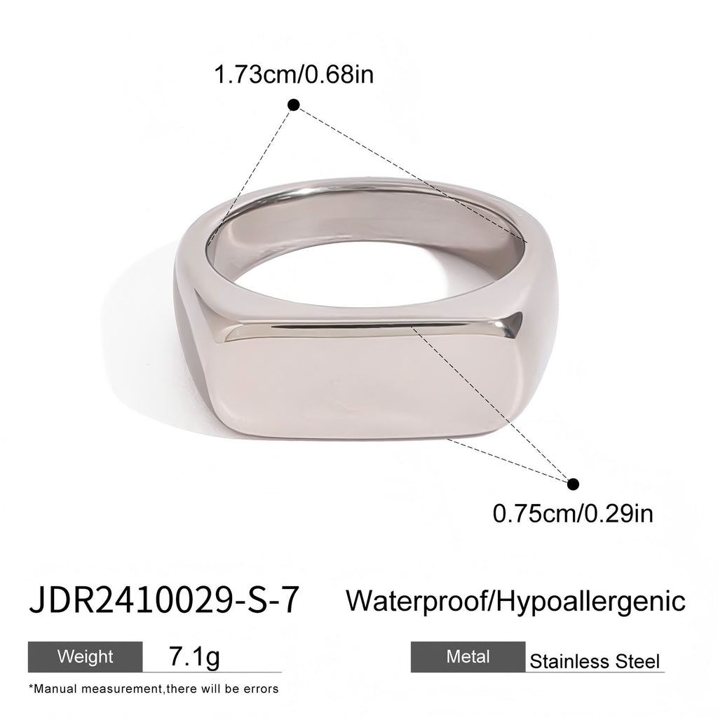 Unregelmässiges Armband aus Titanstahl – Bild 4 | LuxeStyle