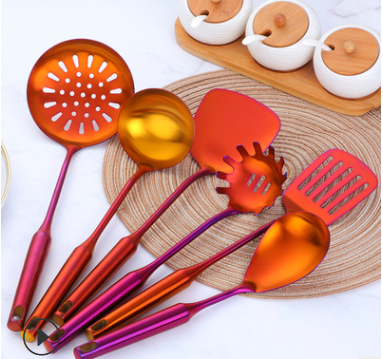 Küchenhelfer-Set, 7-teilig, Edelstahl – Bild 2 | LuxeStyle