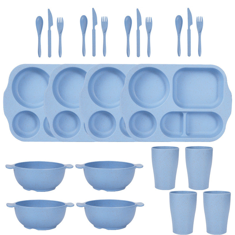 Wheat Straw Kinder-Geschirr Set