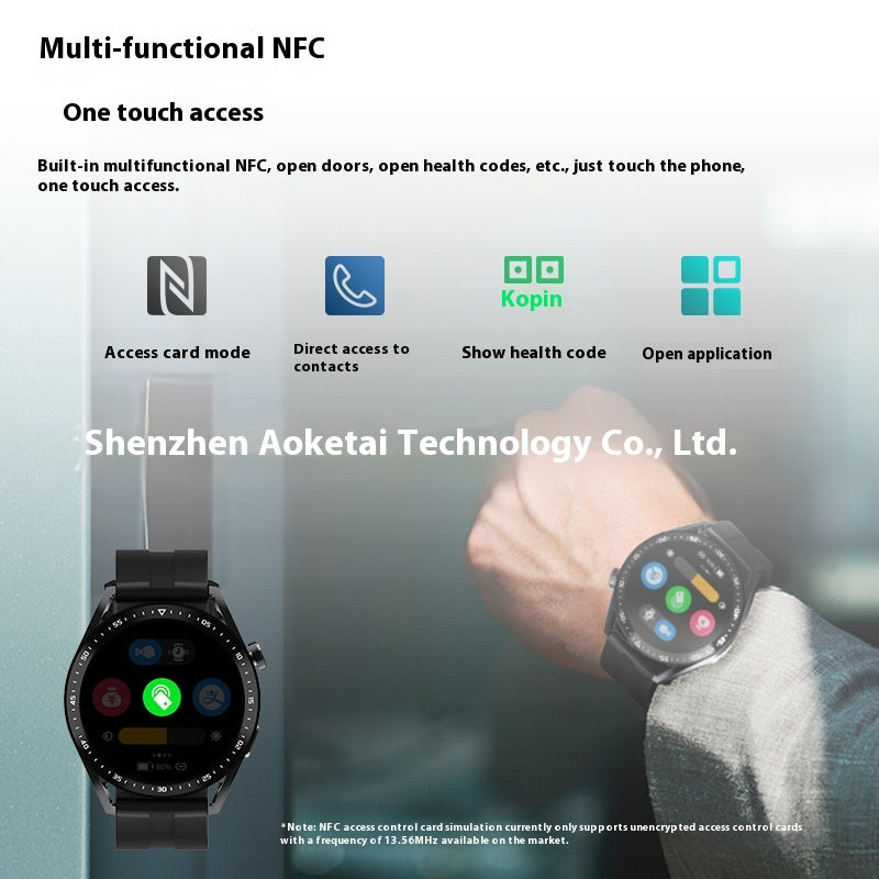 Smartwatch mit Sprachassistent & Offline-Zahlung