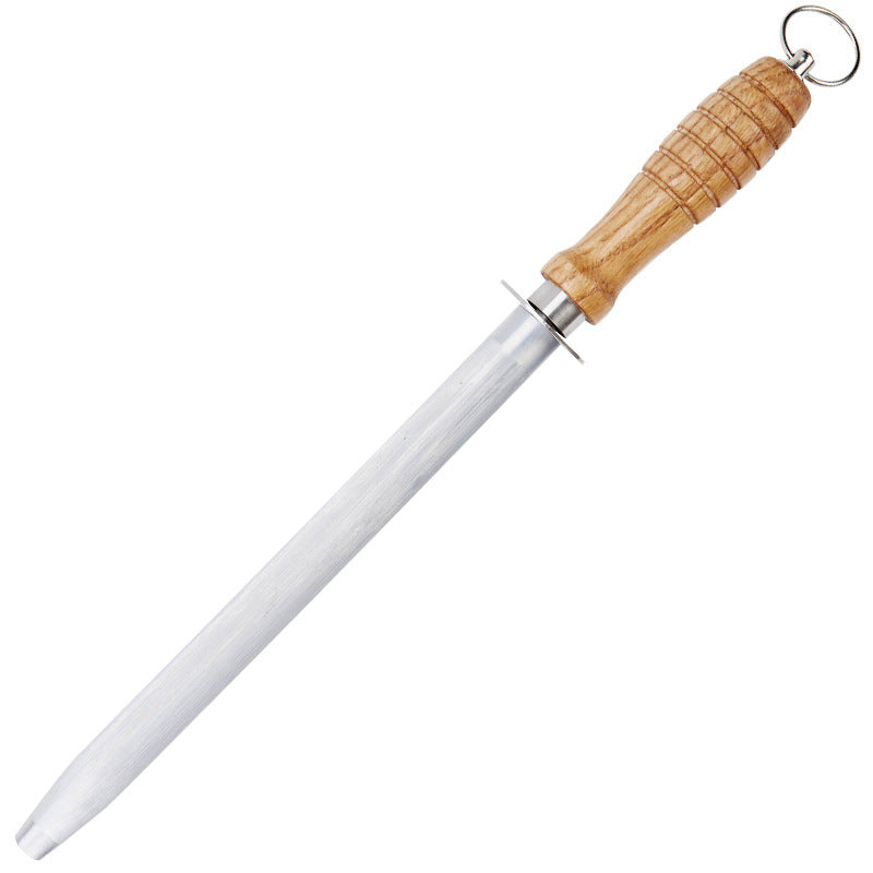 Messer-Wetzstahl mit Holzgriff – Bild 2 | LuxeStyle
