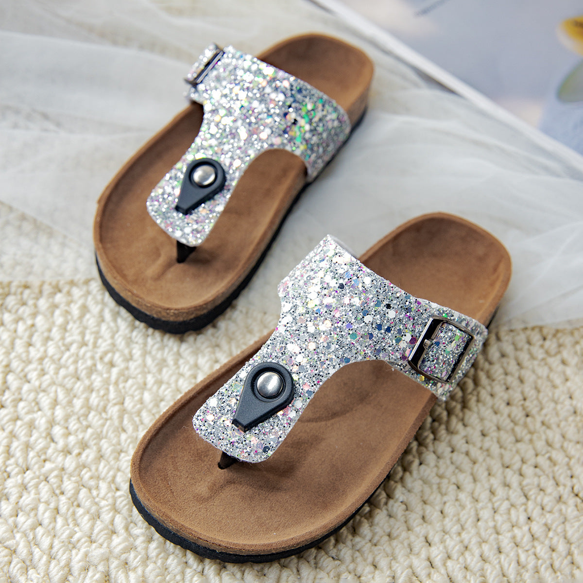 Pfingstrosa Flip-Flops – Bild 1 | LuxeStyle