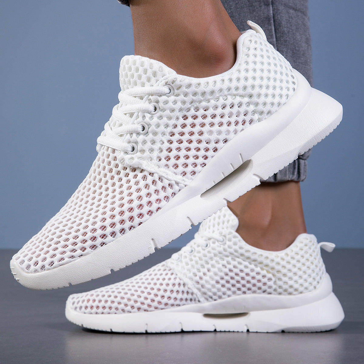 Leichte Mesh-Sneaker für Paare
