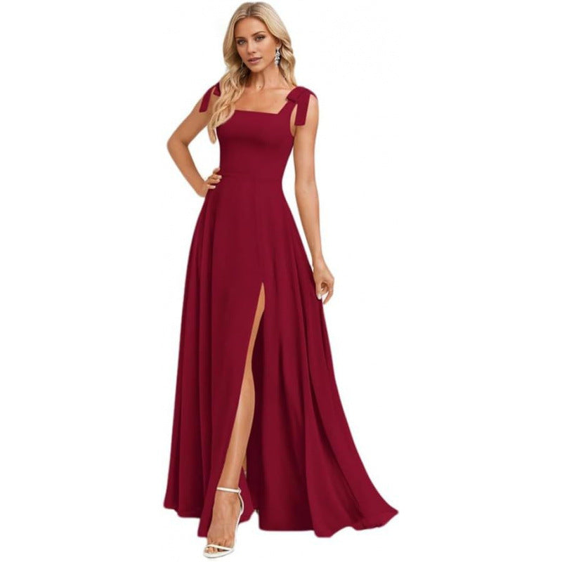 Elegantes Maxikleid mit verstellbaren Trägern