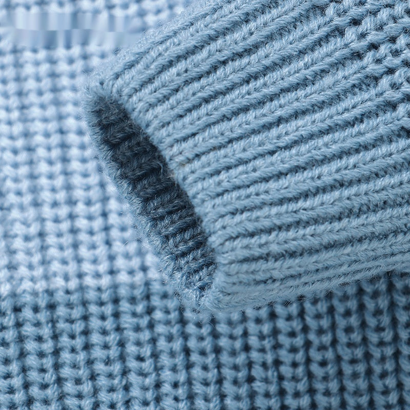 Baby Strickpullover mit Streifen – Bild 2 | LuxeStyle