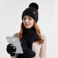 Strickmütze mit Krempe – warm, atmungsaktiv, winddicht – Bild 5 | LuxeStyle