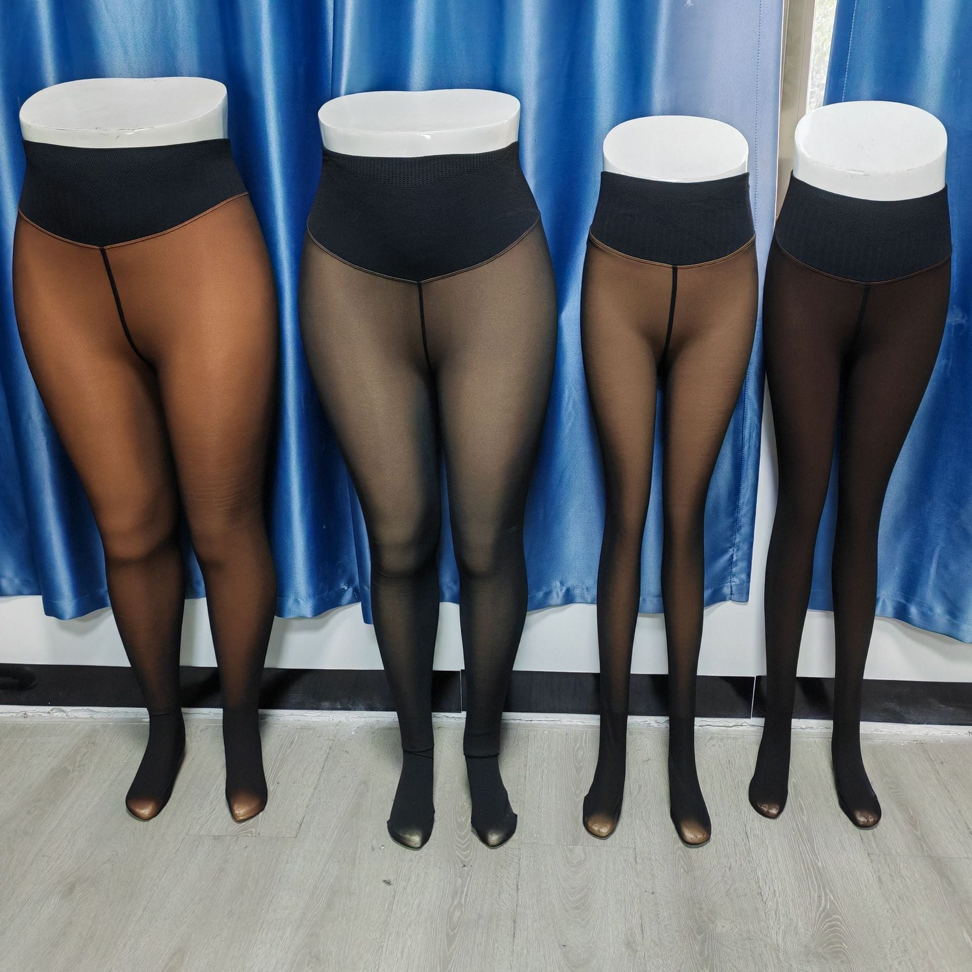 High-Waist Leggings, schlank machend