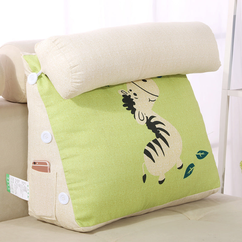 Nackenkissen für Bett, abnehm- & waschbar