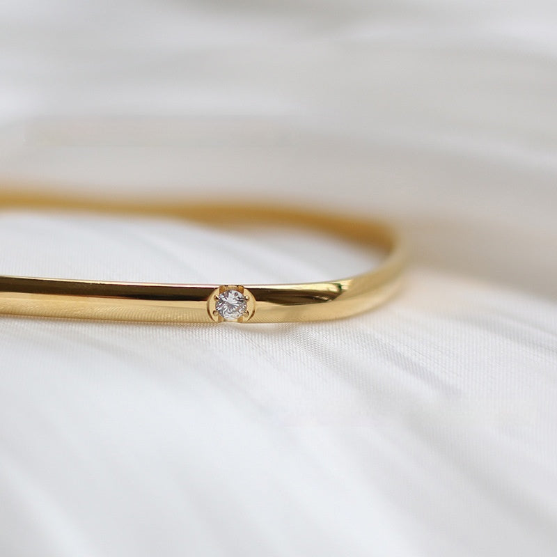 Quadratisches Zirkon-Armband – Bild 5 | LuxeStyle