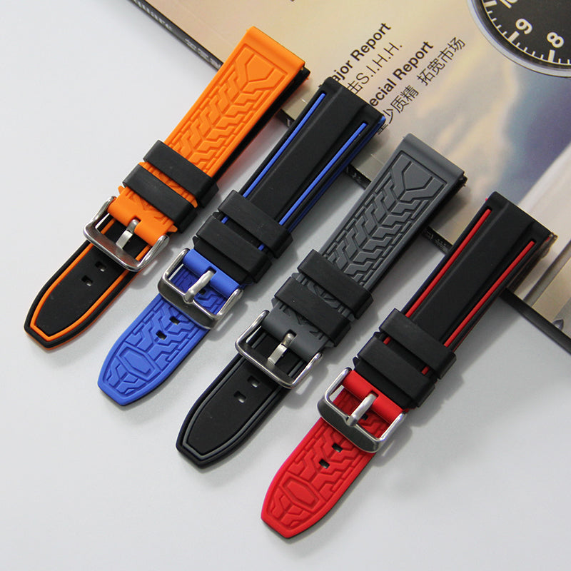 Schweissresistentes Silikon-Uhrenarmband – Bild 3 | LuxeStyle