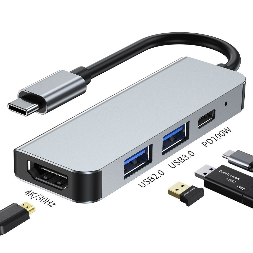 6-in-1 Dock für Notebook & Tablet