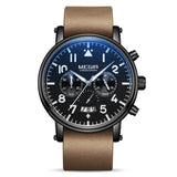 Farbe: Schwarz Gehäuse Braun Armband