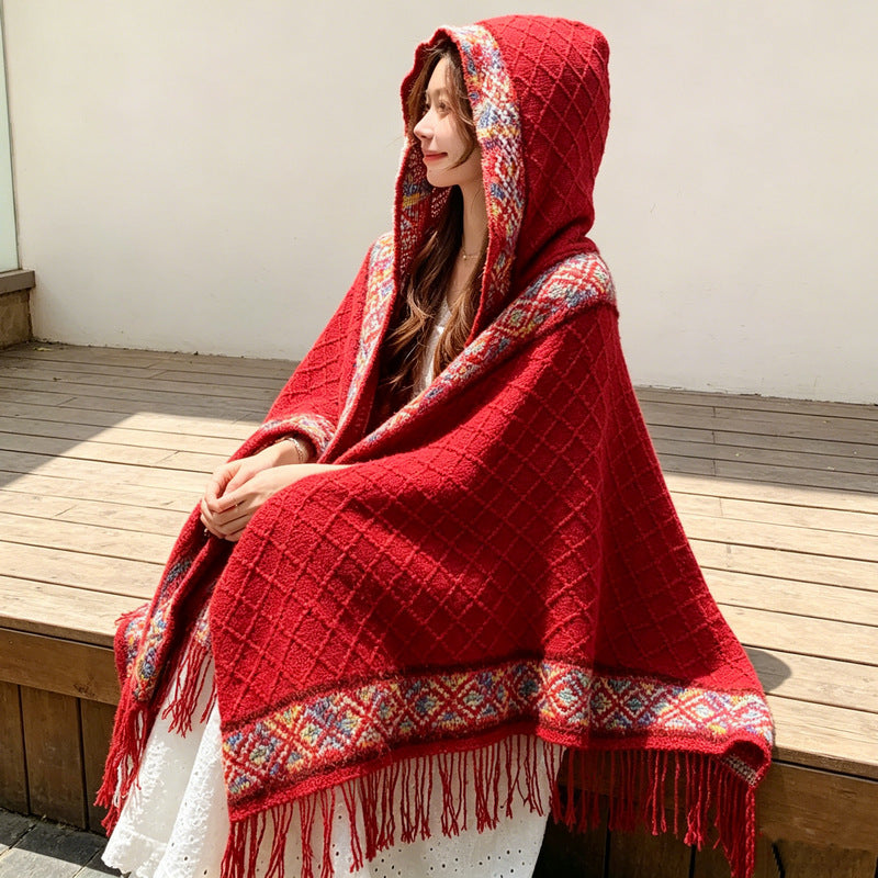 Damen-Schal im Ethno-Stil – Bild 2 | LuxeStyle