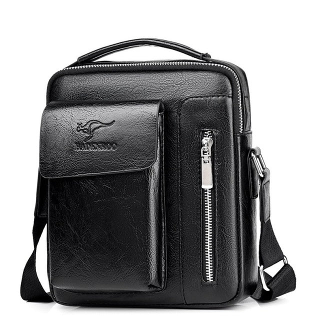 Retro Business Rucksack für Herren – Bild 4 | LuxeStyle