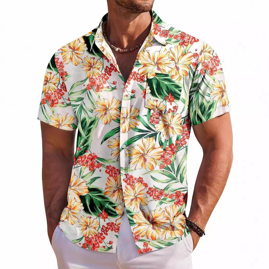 Herren Hemd im lässigen Beach-Look