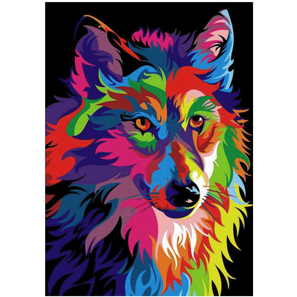 Diamond Painting Set Fuchs mit Blattmotiv – Bild 3 | LuxeStyle