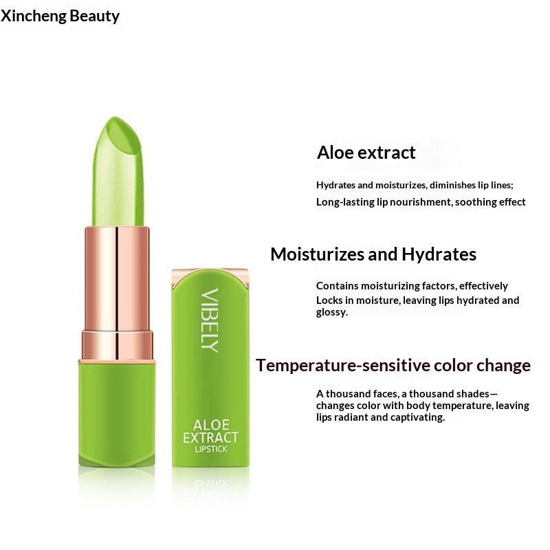 Lippenstift mit Farbwechsel – Aloe-Gel – Bild 9 | LuxeStyle