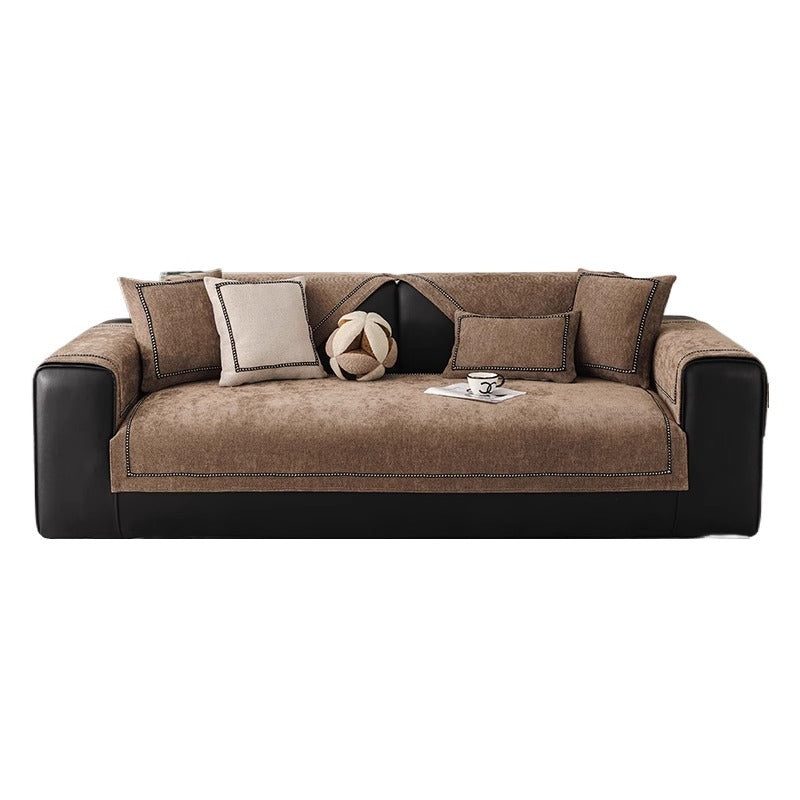 Chenille Anti-Rutsch Sofa-Schonbezug