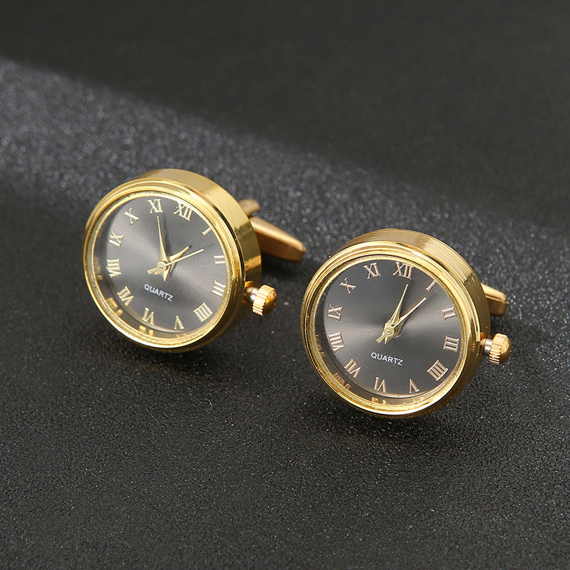 Luxus-Uhr als Manschettenknöpfe