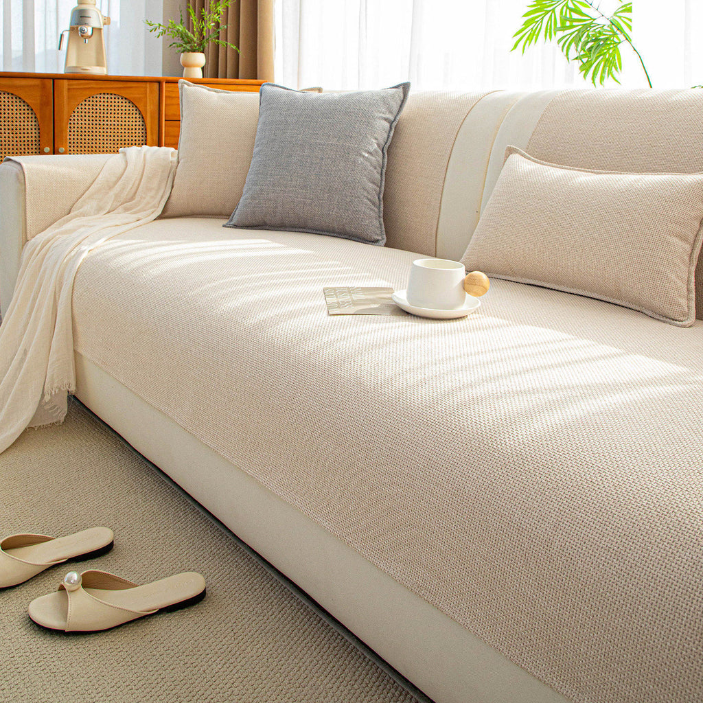 Sofa-Kissen im japanischen Stil aus Baumwoll-Leinen-Mix – Ansicht 5