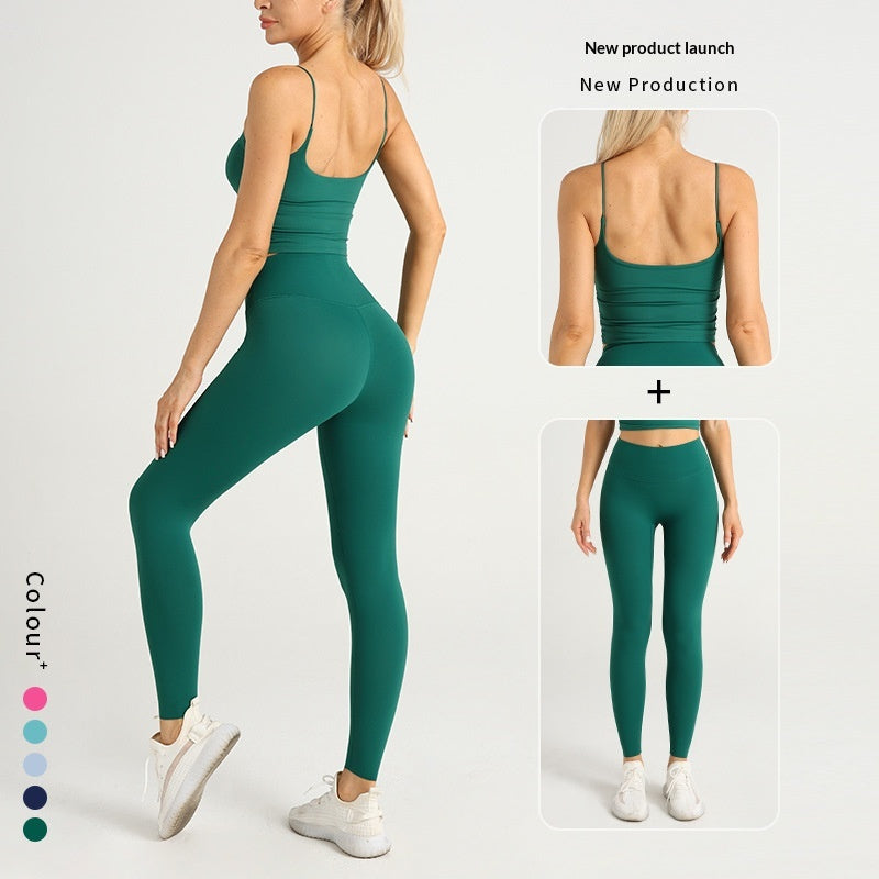 High-Waist Yoga Zweiteiler
