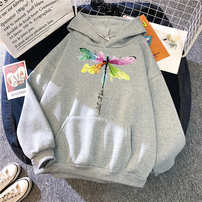 Hoodie mit Print für Damen
