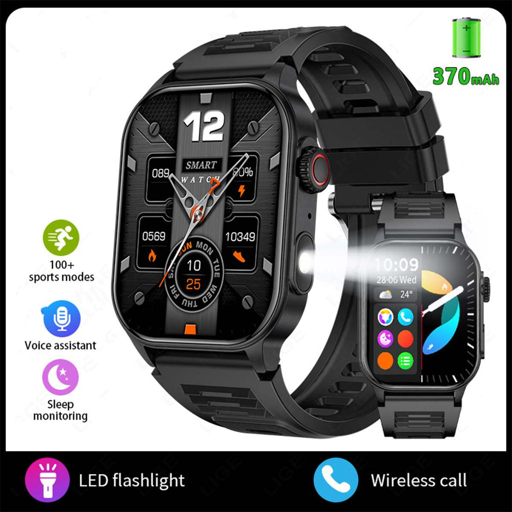 Smartwatch mit Gesundheitsueberwachung