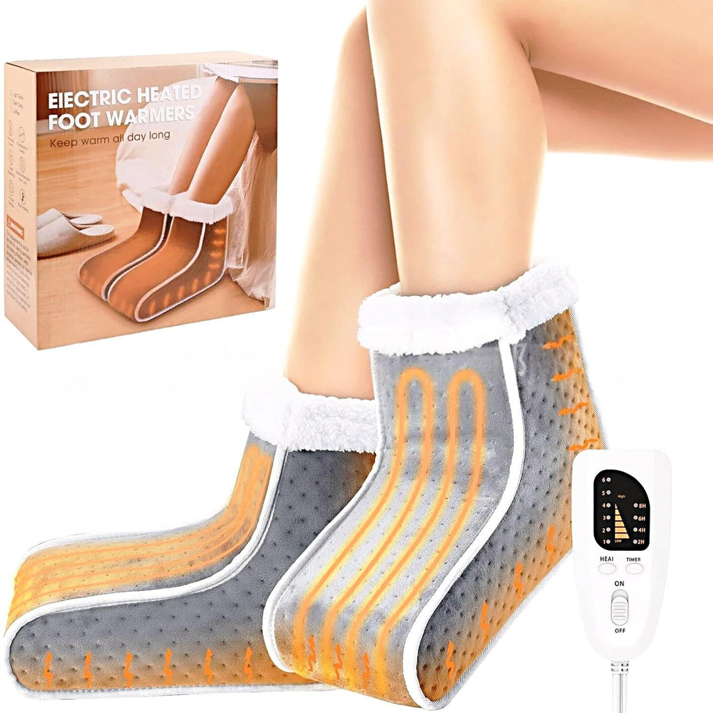 Beheizbare Winterstiefel mit herausnehmbaren Heizelementen