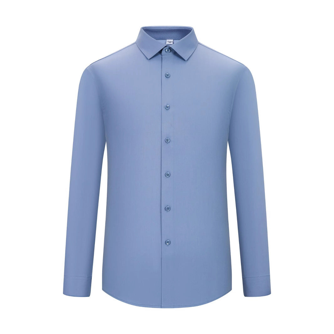Herren Langarmhemd aus Bambusfaser – Bild 7 | LuxeStyle