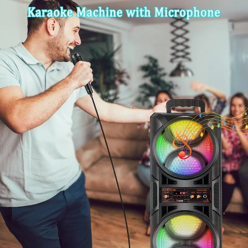 Party-Lautsprecher mit Bluetooth & Karaoke