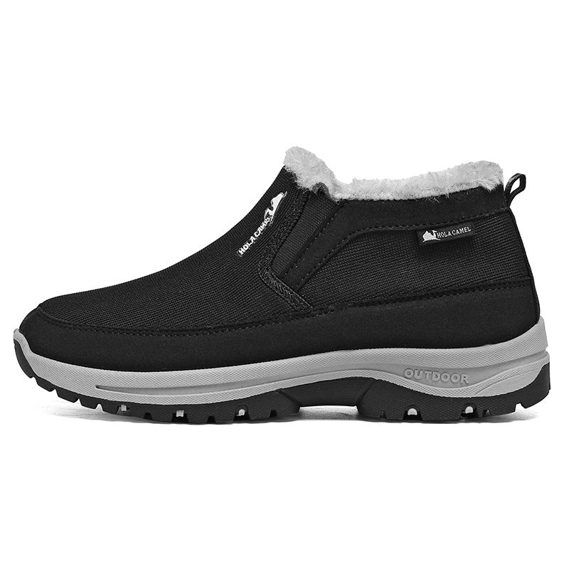 Herren-Winterstiefel mit rutschfester Sohle