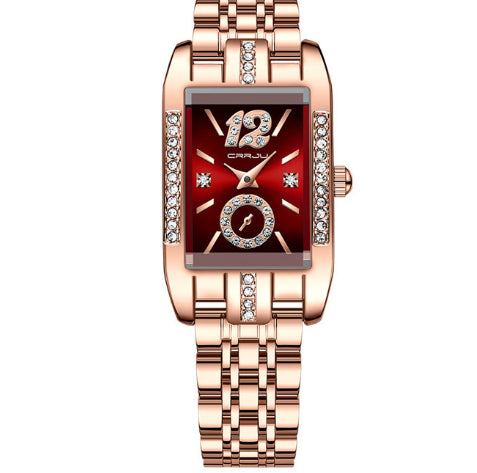 Elegante Business-Damenuhr mit Quarzwerk