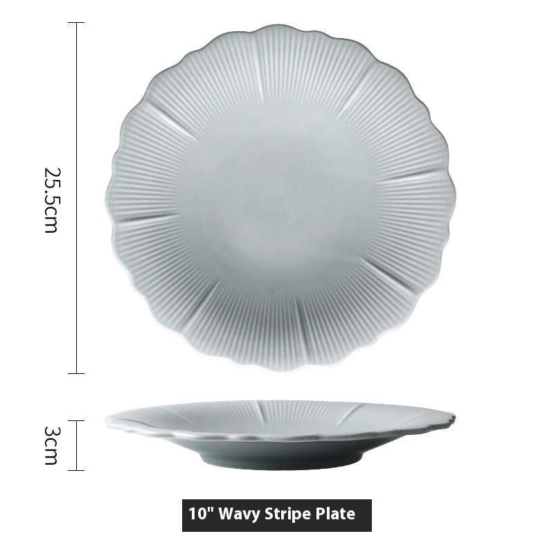 Japanisch inspirierter Teller, 25 cm – Bild 4 | LuxeStyle