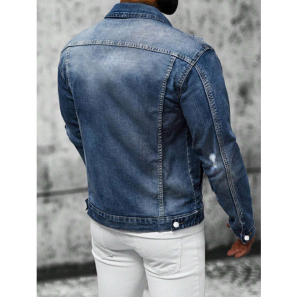 Schlanke Jeansjacke – Ansicht 5