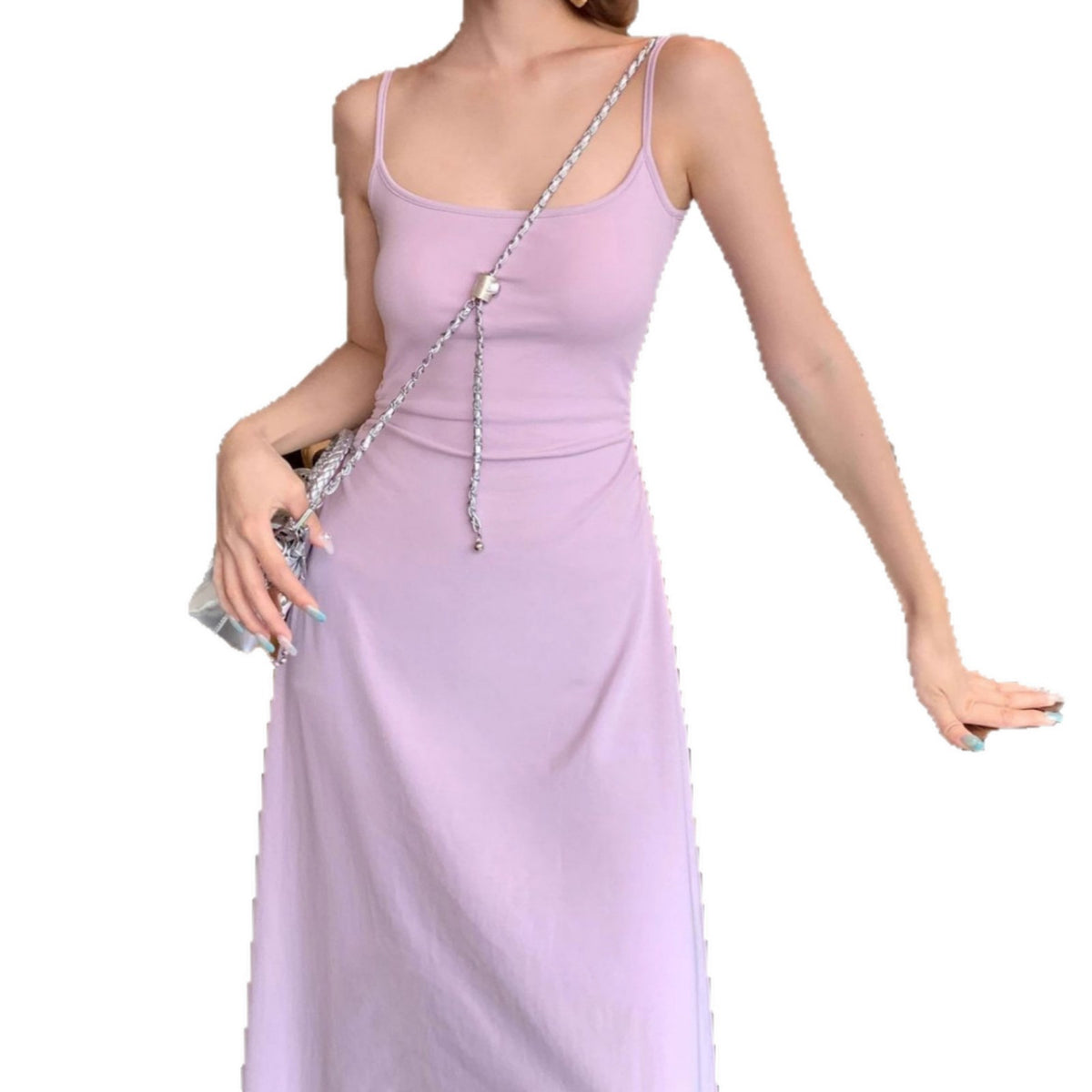 Sommerkleid mit Rückenschnürung – Bild 6 | LuxeStyle