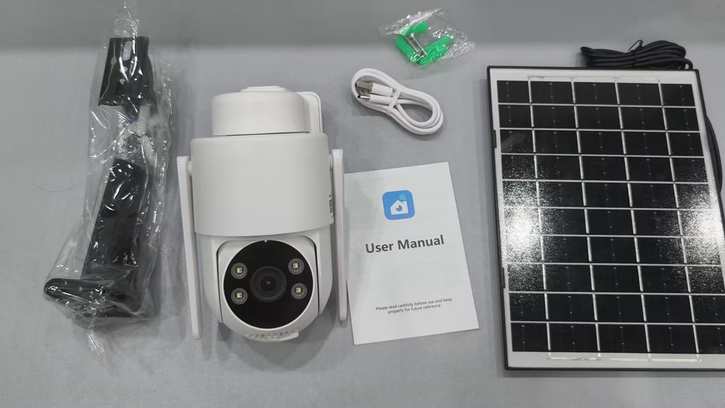 Solar Outdoor Überwachungskamera mit WLAN