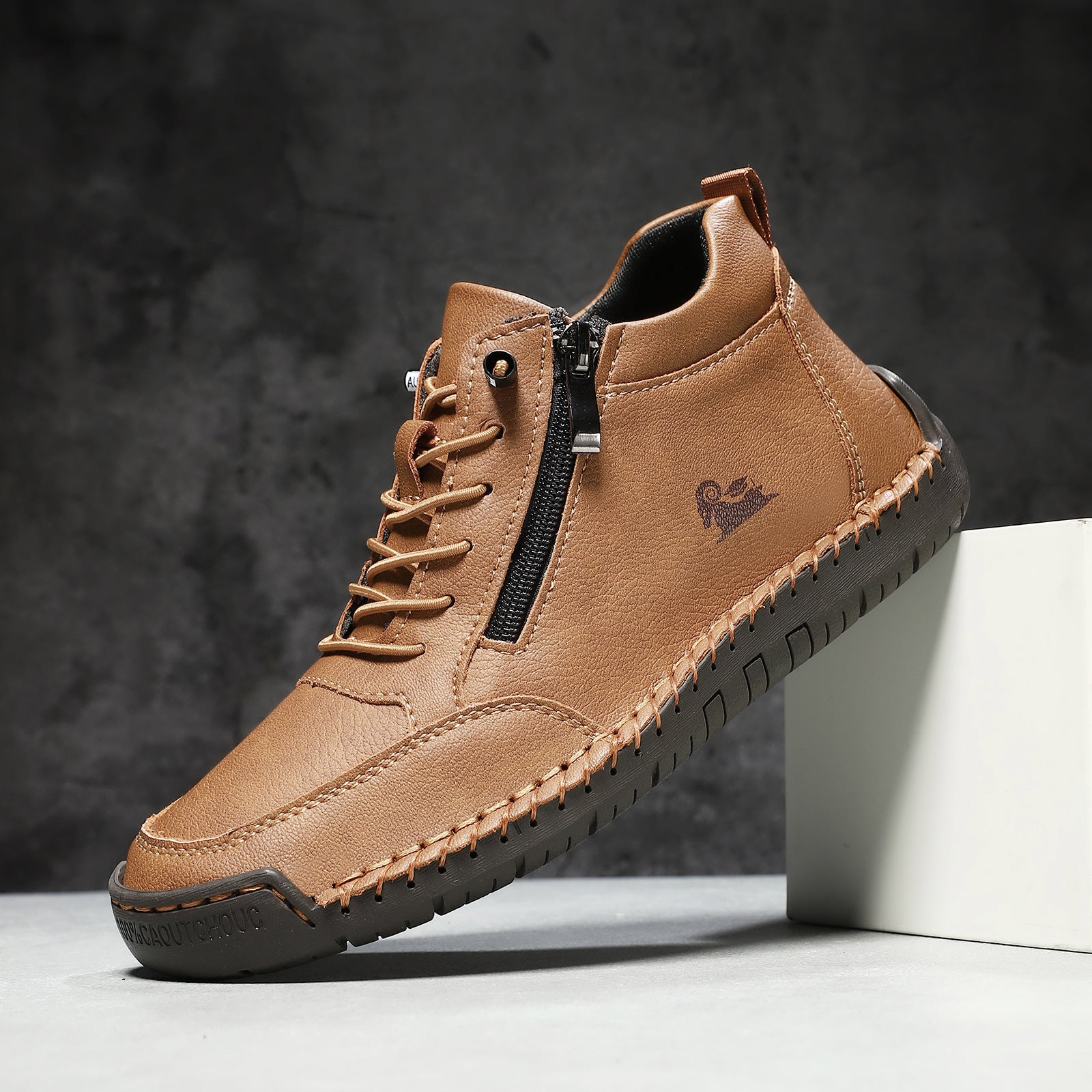 Handgenähte Damen-Freizeitschuhe mit weicher Sohle