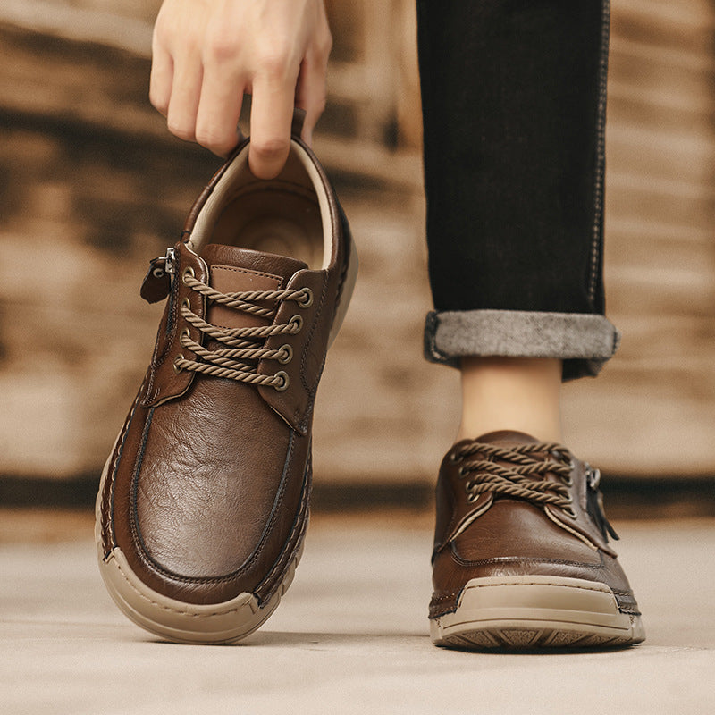 Leichte Herrenschuhe mit weichen Sohlen – Bild 3 | LuxeStyle