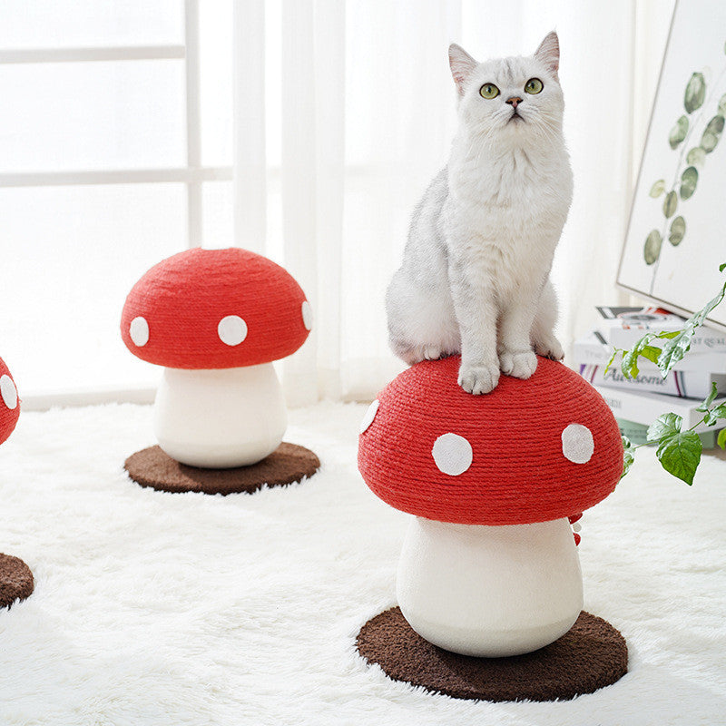 Roter Pilz Katzen-Kratzbaum