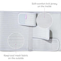 Postpartum Abdominal Binder – Leichtes Grau | LuxeStyle