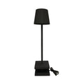 Moderne Nachttischlampe mit USB-Ladefunktion – Bild 2 | LuxeStyle